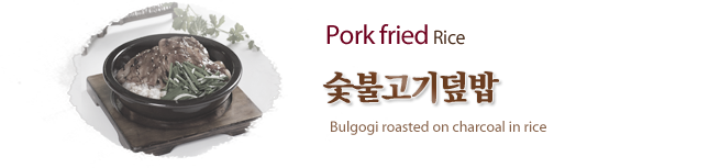 숯불고기덮밥